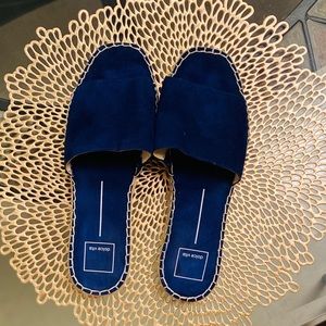 Dolce Vita Bobbi Slide Sandals in Blue